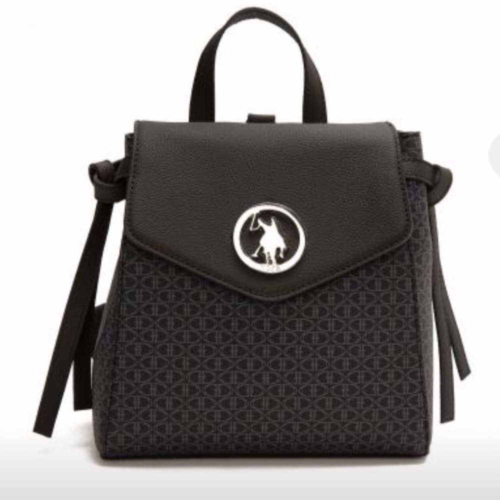 U.S. Polo Assn. Black Backpack
